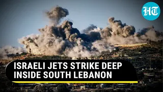 Hezbollah Blitz Triggers Israel; IDF Jets Strike Deep Inside South Lebanon | Casualties Reported