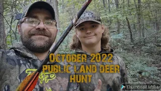 October 2022 Ohio public land deer hunt