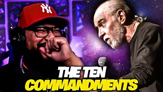 First Time Watching George Carlin - The Ten Commandments Reaction