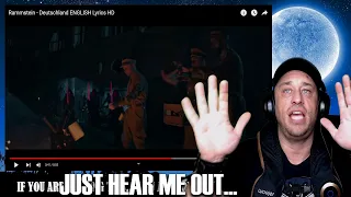 Rammstein - Deutschland ENGLISH Lyrics HD Reaction!