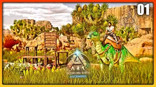 DAY 1 NEW Ark Scorched Earth Gameplay! - Getting Started EP1 ARK SURVIVAL ASCEVDED TAMIL