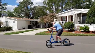 Chuck on his Streetstrider.