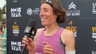 Maude Mathys is BACK - Golden Trail World Series 2024 Race 1 Kobe Trail