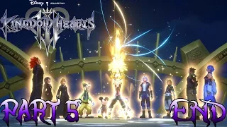 Kingdom Hearts 3 Longplay Walkthrough Part 5: The Great Keyblade War END [No Commentary]