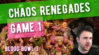 Chaos Renegades Game 1 - Blood Bowl 3 (Bonehead Podcast)