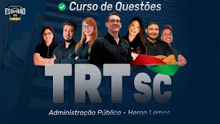 Esquadrão TRT SC: Processo do trabalho - Prof. Márcia Peixoto