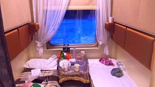 9,289km on the Trans-Siberian Railway from Vladivostok to Moscow (Транссиб)