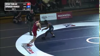 59 kg Finals (Match 2) - Jesse Thielke (New York AC) vs Spenser Mango (Army WCAP)