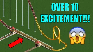 How to easily get 10 excitement on any coaster type in RCT2