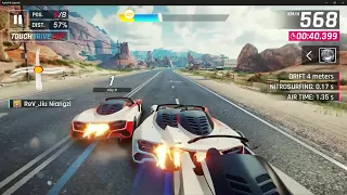 Asphalt 9 Multiplayer | Ghost Slipstream Races [Devel Sixteen / F5]