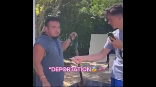 No no camera deportation - my name is Luis😁