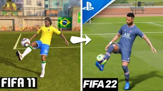 FIFA 11 - FIFA 22 PRACTICE ARENA EVOLUTION!