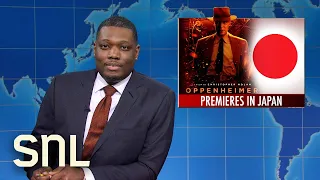 Weekend Update: Robotic Police Dog Shot, Oppenheimer Premiers in Japan - SNL