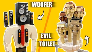 I Made SCARY LEGO Skibidi Toilet Characters!?!?