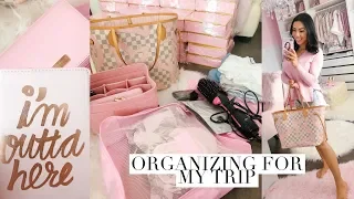ORGANIZE FOR MY TRIP AND TRAVEL ESSENTIALS! 30 MIN VLOG!💕