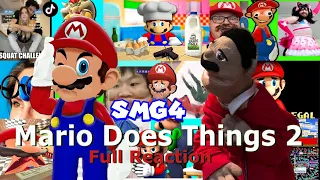 SMG4 Mario Does Things Part 2 Full Reaction