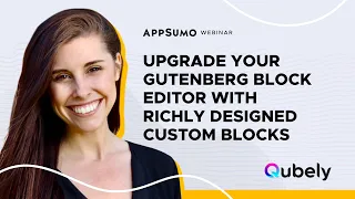 Upgrade your Gutenberg block editor with richly designed custom blocks from Qubely