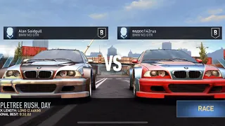 NFS no limits BMW M3 GT R under ground Rivals