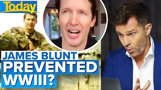 Incredible truth behind James Blunt’s World War III rumour | Today Show Australia