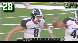 MSU vs UM - Top 50 Spartan Plays Of The Modern Era