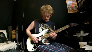 Hammerfall - Heeding The Call (guitar solo cover)