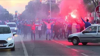 Football: Marseille fans fight police ahead of PSG game