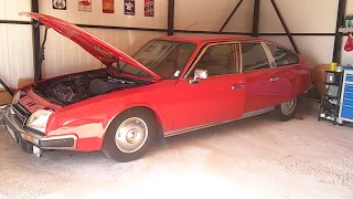 1977 Citroen Cx 2400 Pallas Cold Start