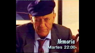 Alberto Closas  y su enfermedad en "Memoria" publicidad programa de TV  de Chiche Gelblung  1994