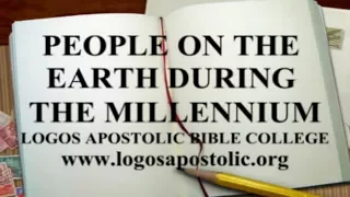 PEOPLE ON THE EARTH DURING THE MILLENNIUM