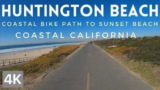 Huntington Beach Bike Path to Sunset Beach