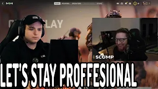 Scump Talking With Sender After Leaving Optic In Scrims