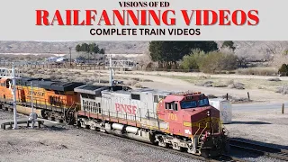 VOE Daily New Railfanning Videos / Cajon & Needles Sub Locations