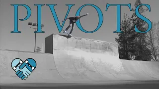 How to pivot: From Axle Stall Fakie to Pivot Fakie, 5-0 stall Combinations on Transitions