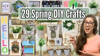 Spring DIY Crafts | DIY Farmhouse Decor | Dollar Tree & Thrift Flips