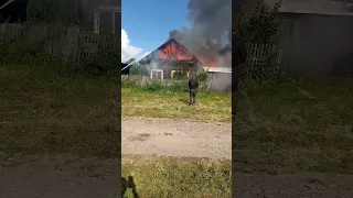 у соседей дом горит!!!