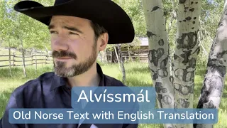 Alvíssmál (complete) in Old Norse and English