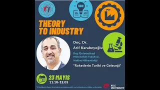 Doç. Dr. Arif Karabeyoğlu - Roketlerin Tarihi ve Geleceği | Theory to Industry