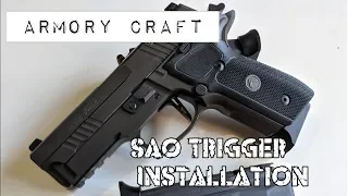 Armory Craft adjustable SAO trigger Installation