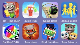 Tom Time Rush, Juice Run - Gameplay Walkthrough Part 2 - Casual 8 Games To Play (iOS, Android)