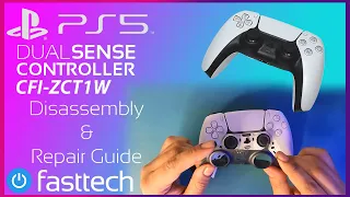 PS5 DualSense Controller Disassembly and Repair Guide - CFI-ZCT1W (Teardown)