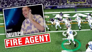 Madden 08, but every time I lose I fire my agent