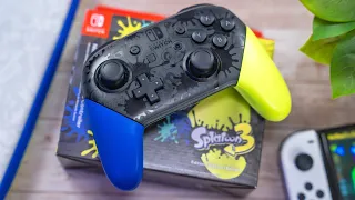 UNBOXING! Splatoon 3 Nintendo Switch Limited Edition Pro Controller! 🎮🤩 | Raymond Strazdas