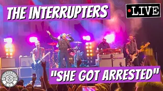 The Interrupters "She Got Arrested" LIVE