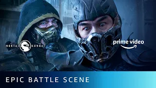 Epic Battle - Scorpion Vs Sub Zero Fight Scene | Mortal Kombat | Amazon Prime Video