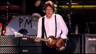 Paul McCartney 'Live And Let Die Day Tripper Lady Madonna' Live