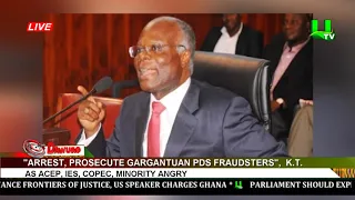 Arrest, prosecute 'gargantuan PDS fraudsters' - K.T Hammond