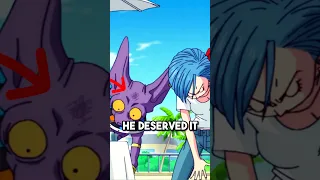 First Person To Put Hands On Beerus #shorts #dragonballsuper