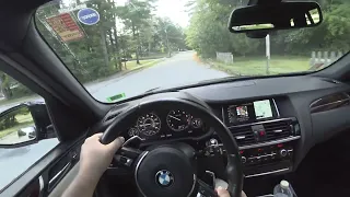 2017 BMW X3 xDrive35i POV Review