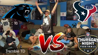 Carolina Panthers vs Houston Texans - Week 3 - Thursday Night Football - Watch Party - Reax Video!