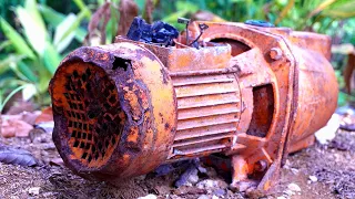 Electric Water Pump Motor Restoration | Full Info Restoration